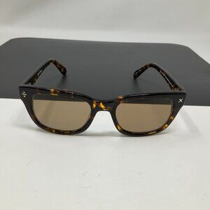 Derek Cardigan 7014S Brown Tortoiseshell Sunglasses 51/20-148 Retro